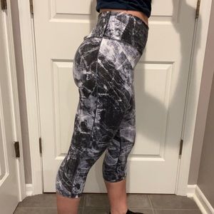 Nike athletic crops size Medium